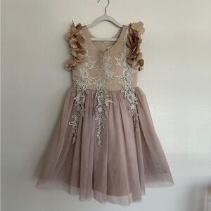 Trish Scully Bianca Dress Rose Gold 7
